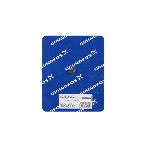 Pump Repair Parts- Pipe plug R1/4 w/DeltaTone/Seal + silico, Spare Part.